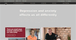Desktop Screenshot of depression.org.nz